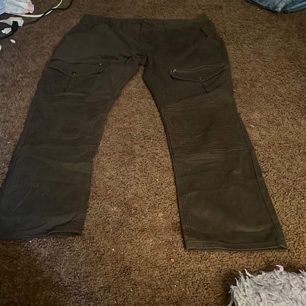 Green jeans
